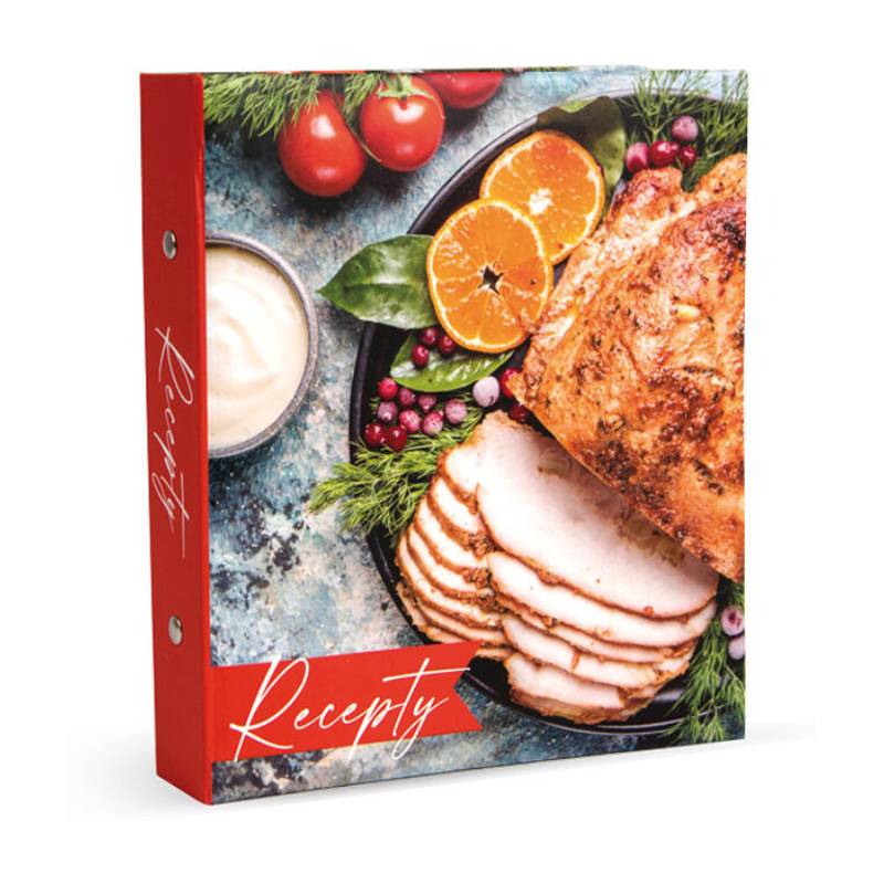 Kniha na recepty karis, viacfarebná Kniha na recepty karis, viacfarebná