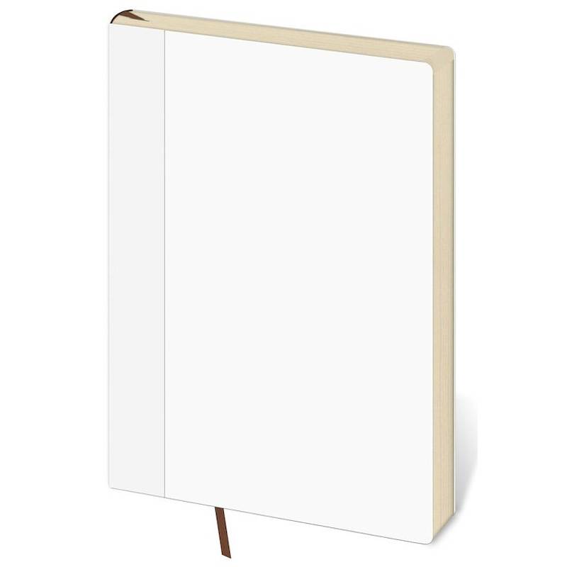 Náhradná náplň pre koženkové dosky Flip B6/M linajkový, biela Náhradná náplň pre koženkové dosky Flip B6/M linajkový, biela