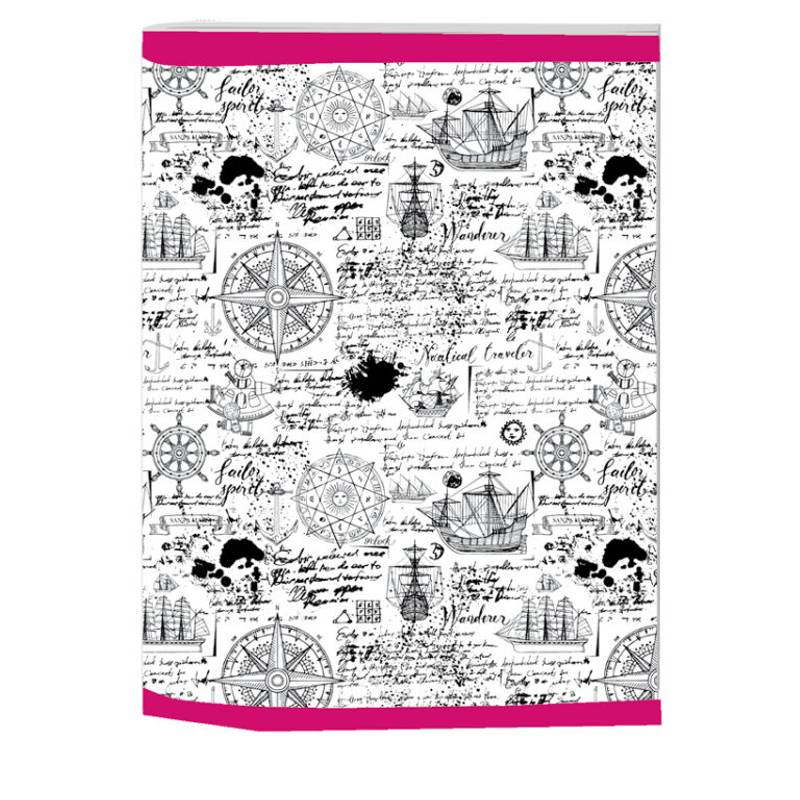 Školský zošit A5 Trend štvorčekový Lode, viacfarebná Školský zošit A5 Trend štvorčekový Lode, viacfarebná