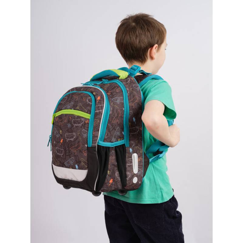 Školský batoh Skate, viacfarebná Školský batoh Skate, viacfarebná