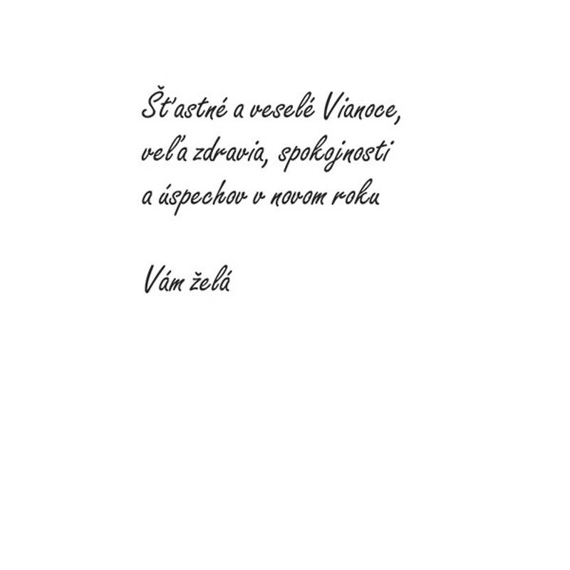 PF Biele Vianoce PF Biele Vianoce