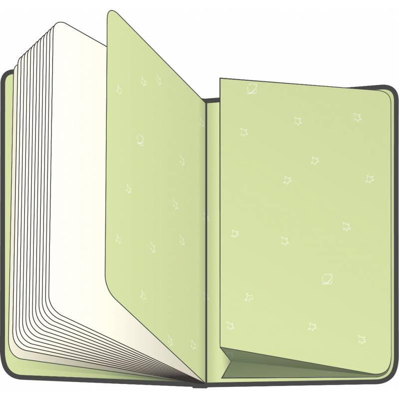 Notes Malý princ – Planet, čistý, 13 × 21 cm Notes Malý princ – Planet, čistý, 13 × 21 cm