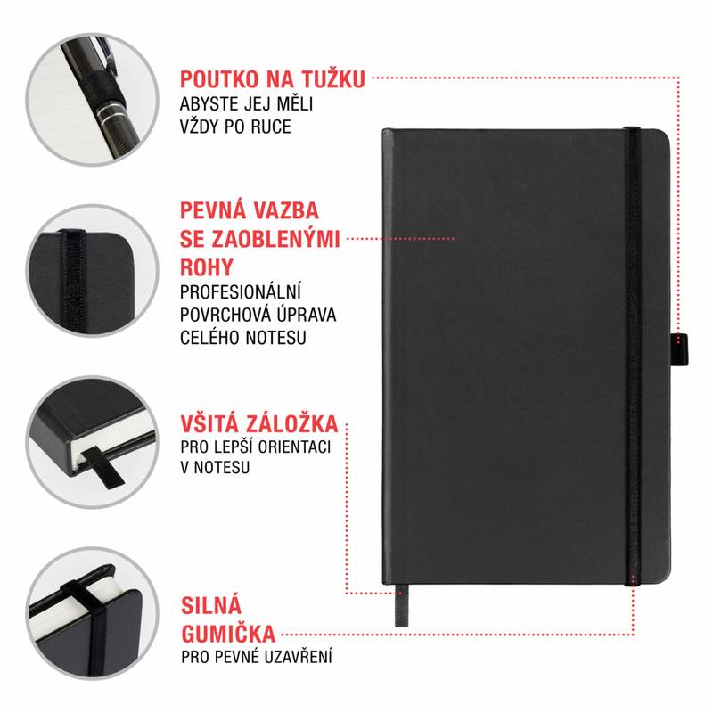 Notes Malý princ – Planet, čistý, 13 × 21 cm Notes Malý princ – Planet, čistý, 13 × 21 cm