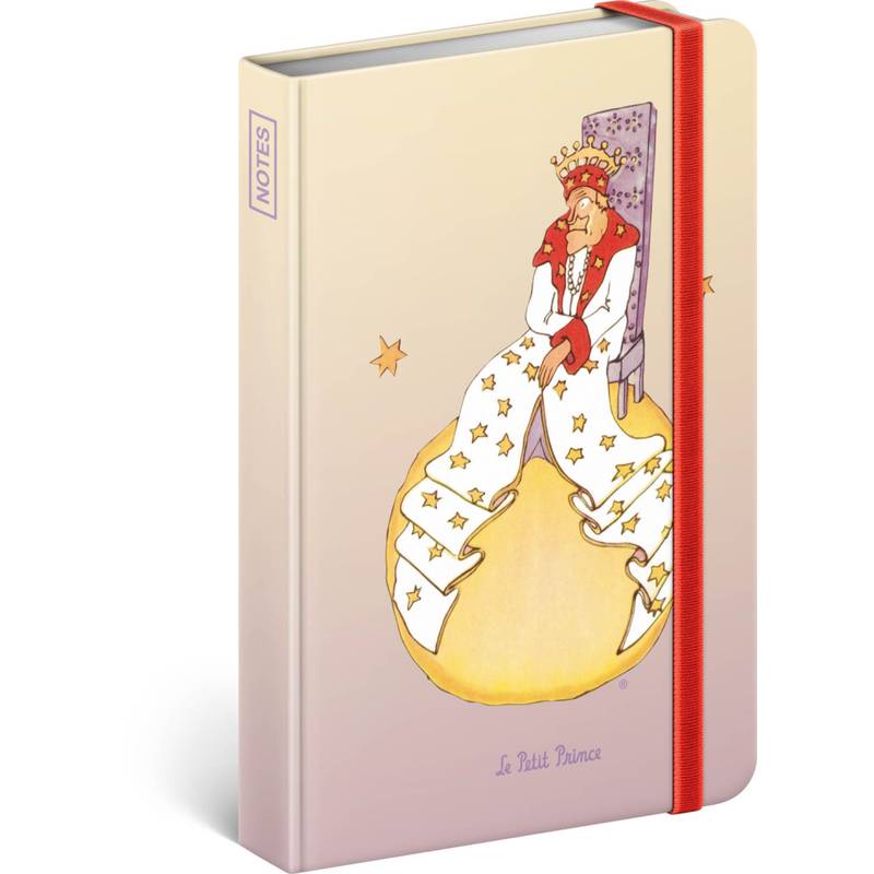 Notes Malý princ – King, linkovaný, 11 × 16 cm Notes Malý princ – King, linkovaný, 11 × 16 cm