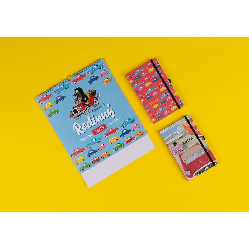 Notes Krtek Auta, linkovaný, 13 × 21 cm Notes Krtek Auta, linkovaný, 13 × 21 cm