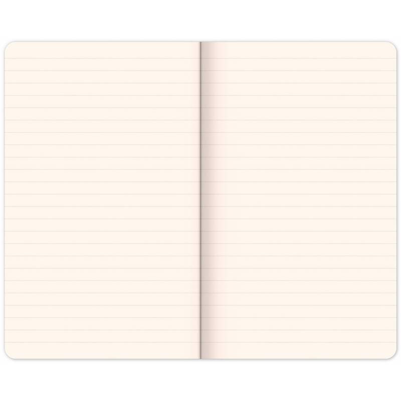 Notes Eukalyptus, linkovaný, 13 × 21 cm Notes Eukalyptus, linkovaný, 13 × 21 cm