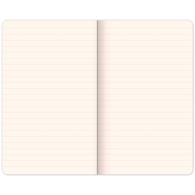 Notes Eukalyptus, linkovaný, 13 × 21 cm Notes Eukalyptus, linkovaný, 13 × 21 cm