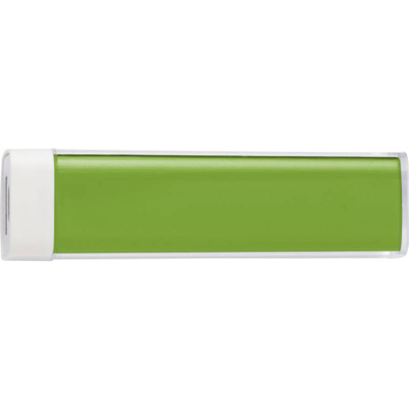 TRAVELO plastová PowerBank 2200 mAh, zelená TRAVELO plastová PowerBank 2200 mAh, zelená