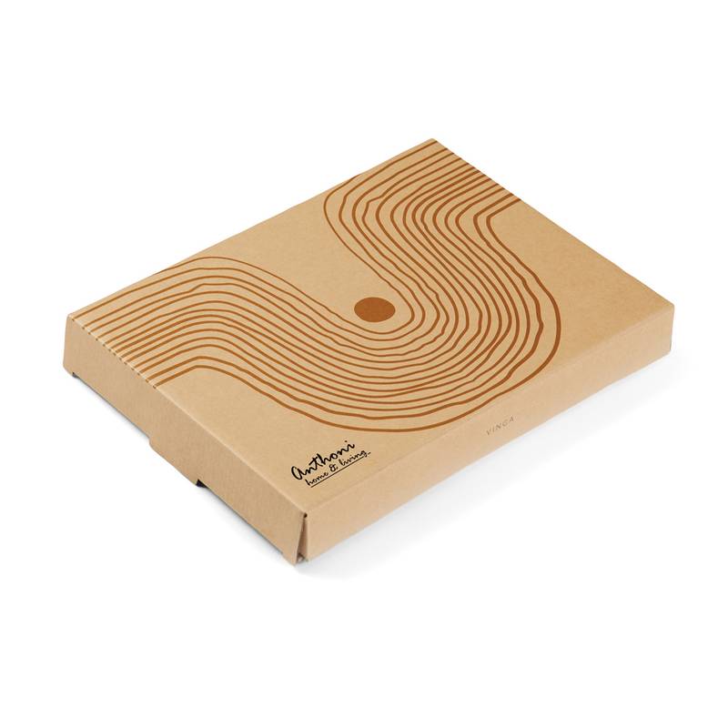 Servírovací talíř VINGA Nuvem, hnědá béžová Servírovací talíř VINGA Nuvem, hnědá béžová