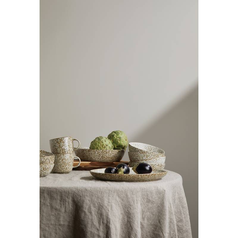 Servírovací mísa VINGA Nuvem, hnědá béžová Servírovací mísa VINGA Nuvem, hnědá béžová