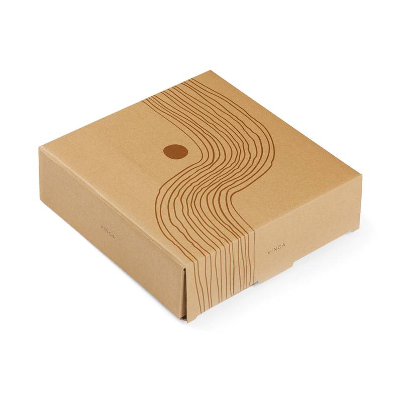 Servírovací mísa VINGA Nuvem, hnědá béžová Servírovací mísa VINGA Nuvem, hnědá béžová