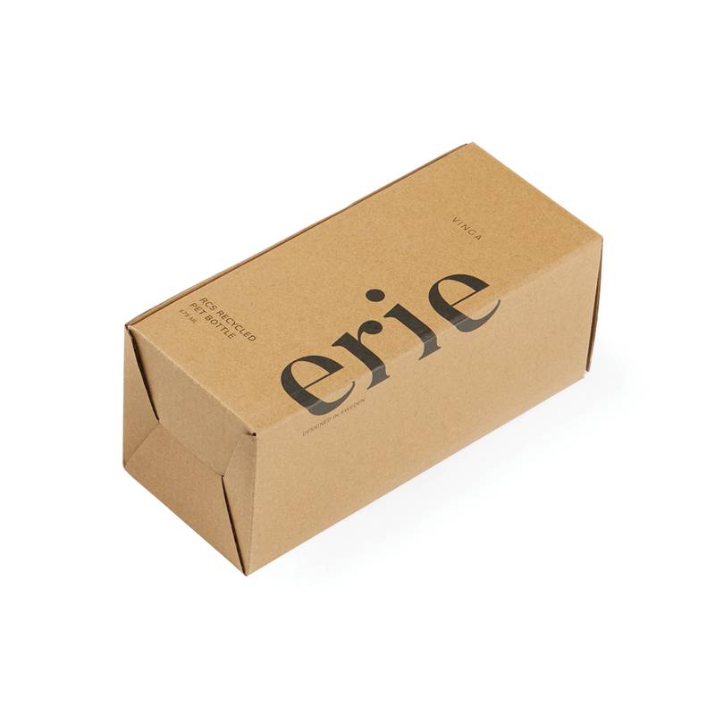 Fľaša na vodu VINGA Erie 575ml z RCS RPET, transparentná Fľaša na vodu VINGA Erie 575ml z RCS RPET, transparentná