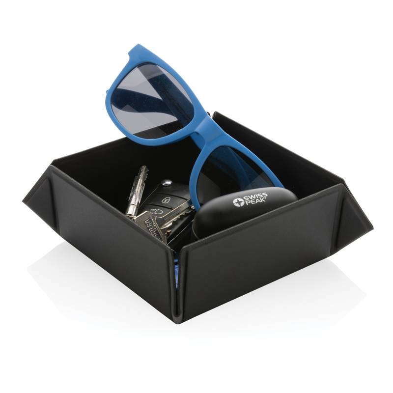 Skládací magnetický box Swiss Peak z RCS PU, černá Skládací magnetický box Swiss Peak z RCS PU, černá