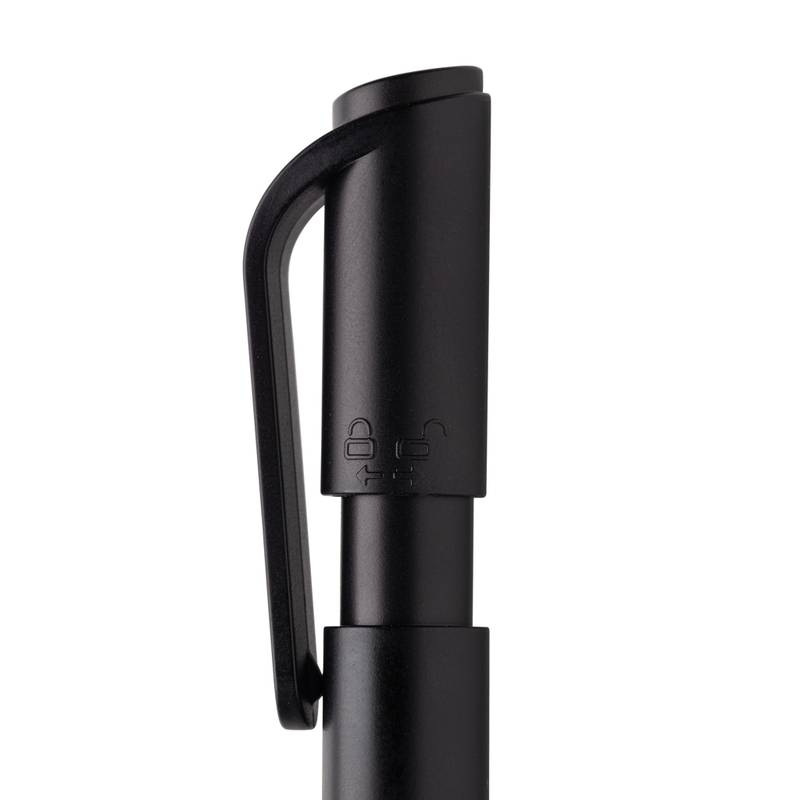 Pero TwistLock z GRS recyklovaného ABS plastu, čierna Pero TwistLock z GRS recyklovaného ABS plastu, čierna