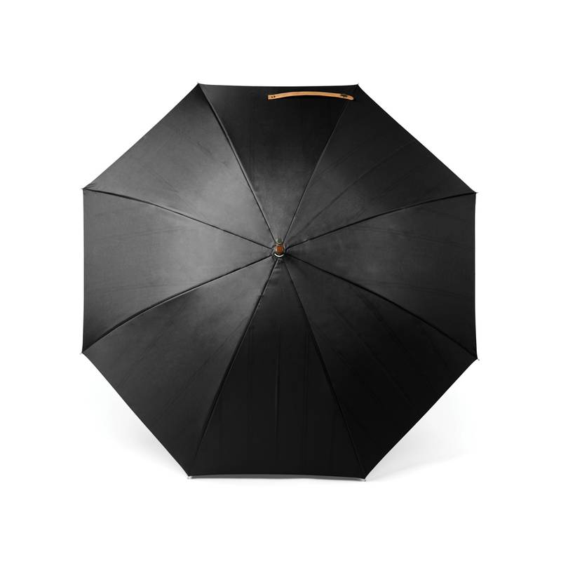 23" dáždnik VINGA Bosler z RPET AWARE™, čierna