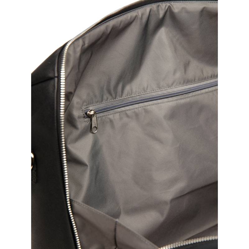 Víkendová taška VINGA Bermond z RCS recyklovanej PU, čierna Víkendová taška VINGA Bermond z RCS recyklovanej PU, čierna