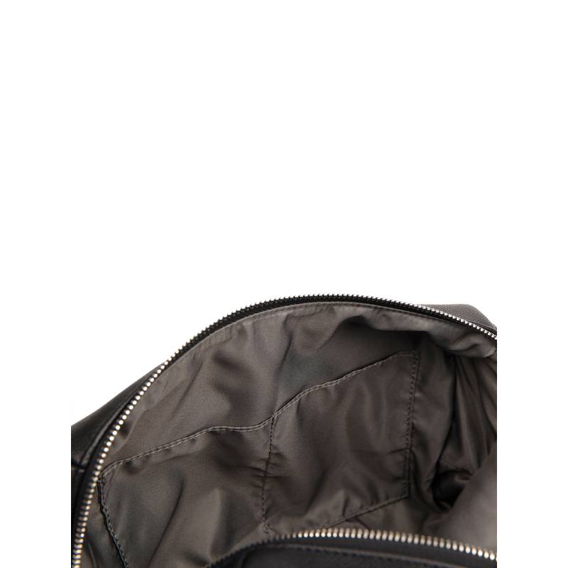 Toaletná taška VINGA Bermond z RCS recyklovanej PU, čierna Toaletná taška VINGA Bermond z RCS recyklovanej PU, čierna