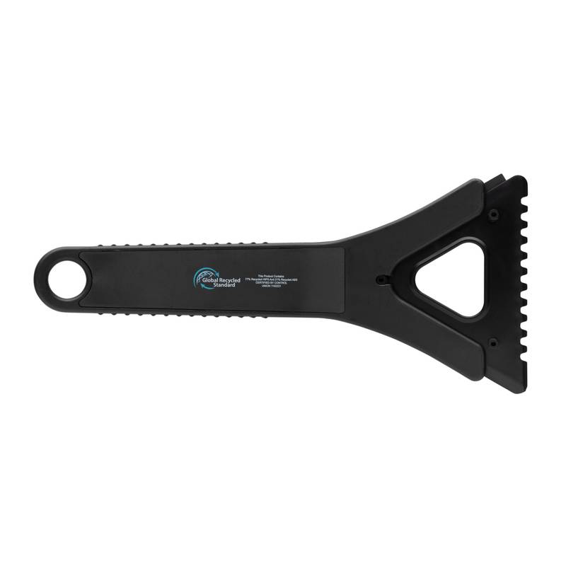 Škrabka na ľad Polard 3v1 z RCS recyklovaného plastu, čierna Škrabka na ľad Polard 3v1 z RCS recyklovaného plastu, čierna