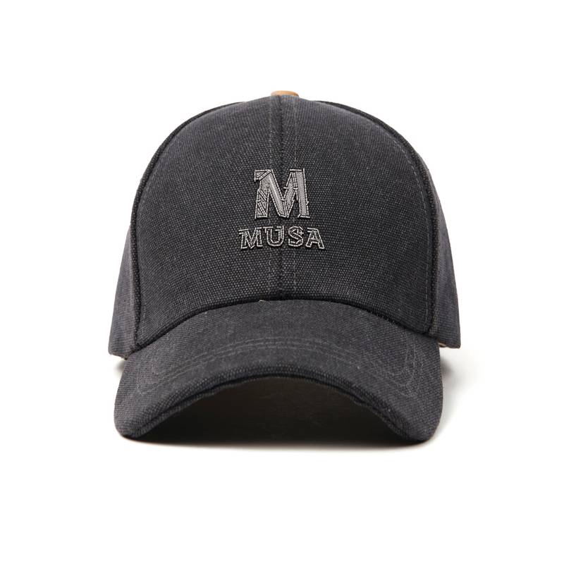 Kšiltovka VINGA Bosler z canvas AWARE™, černá Kšiltovka VINGA Bosler z canvas AWARE™, černá