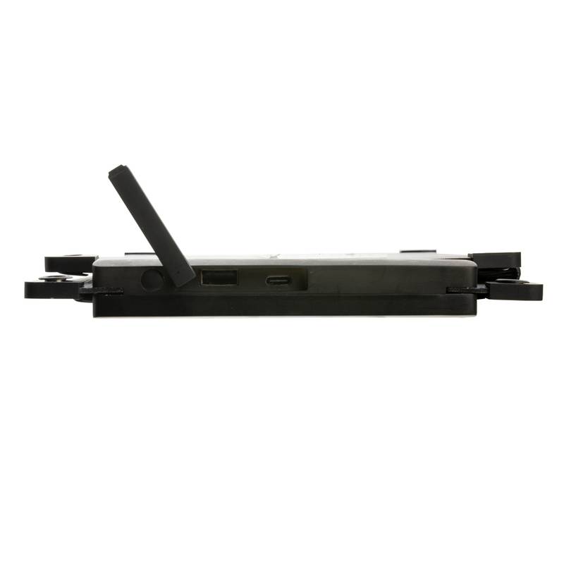 Prenosný solárny panel Solarpulse 10W z RCS RPET, čierna Prenosný solárny panel Solarpulse 10W z RCS RPET, čierna