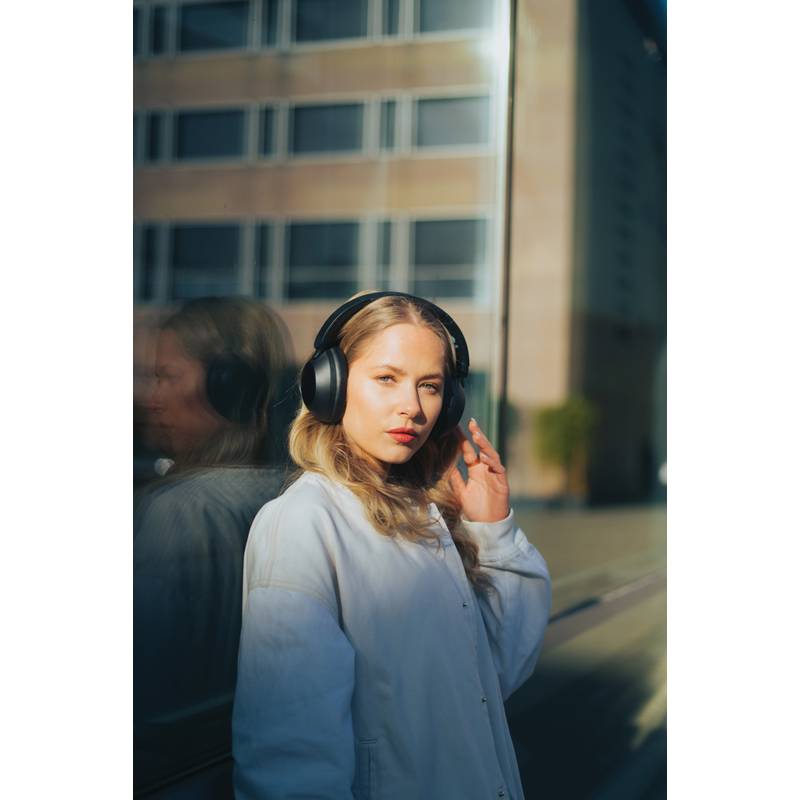 ANC sluchátka Urban Vitamin Cupertino z RCS rec. plastu, černá ANC sluchátka Urban Vitamin Cupertino z RCS rec. plastu, černá