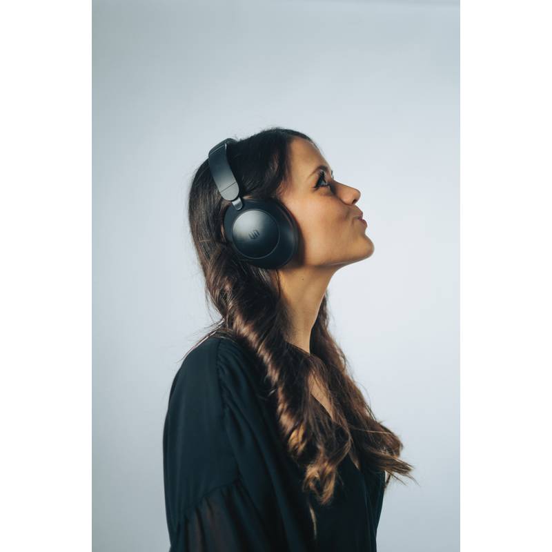 ANC sluchátka Urban Vitamin Cupertino z RCS rec. plastu, černá ANC sluchátka Urban Vitamin Cupertino z RCS rec. plastu, černá