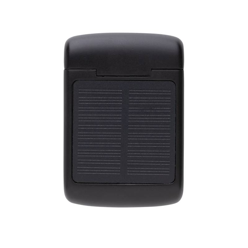 Solárne TWS slúchadlá Skywave z RCS recykl. plastu, čierna Solárne TWS slúchadlá Skywave z RCS recykl. plastu, čierna