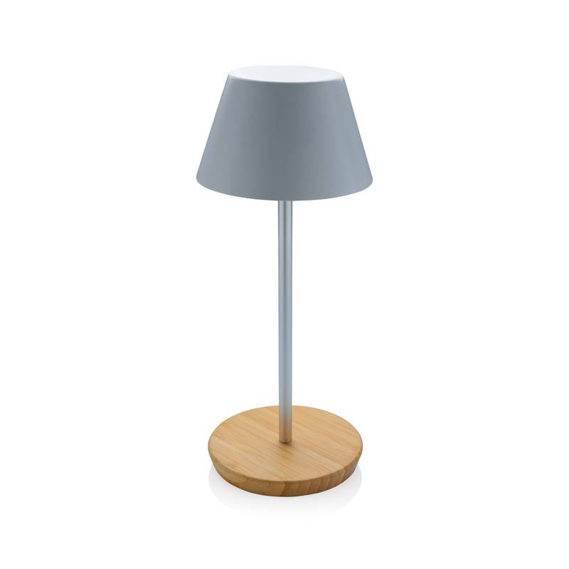 USB stolná lampa Pure Glow z RCS recykl. plastu, biela USB stolná lampa Pure Glow z RCS recykl. plastu, biela