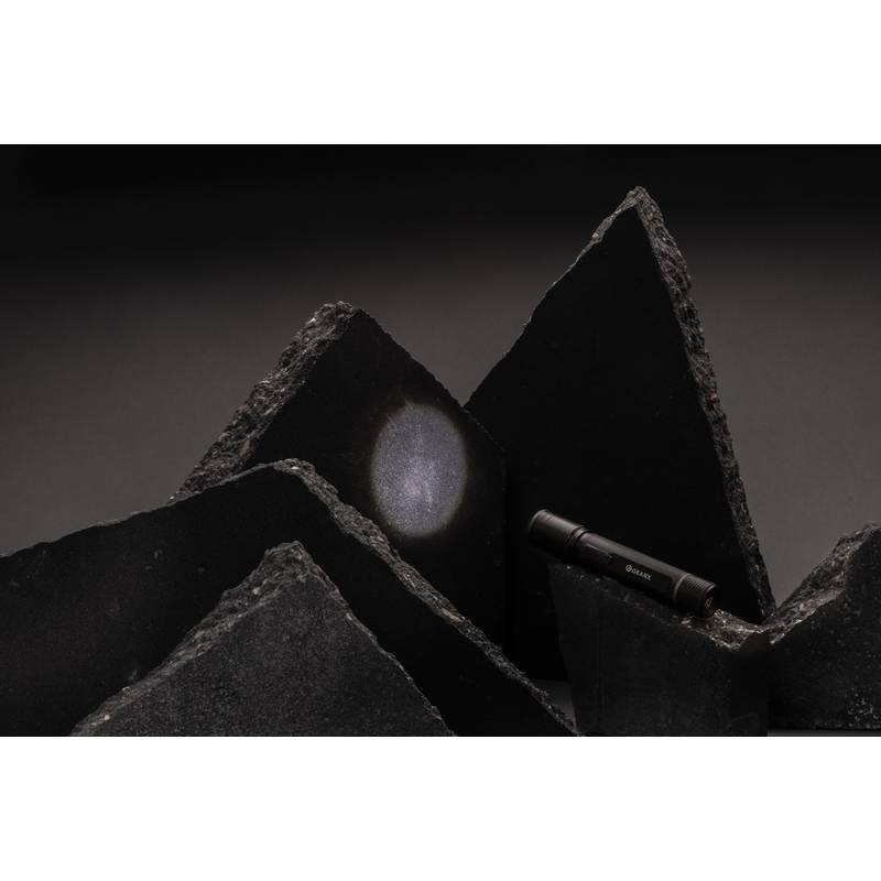 USB svietidlo Gear X z RCS recykl. hliníka, čierna USB svietidlo Gear X z RCS recykl. hliníka, čierna