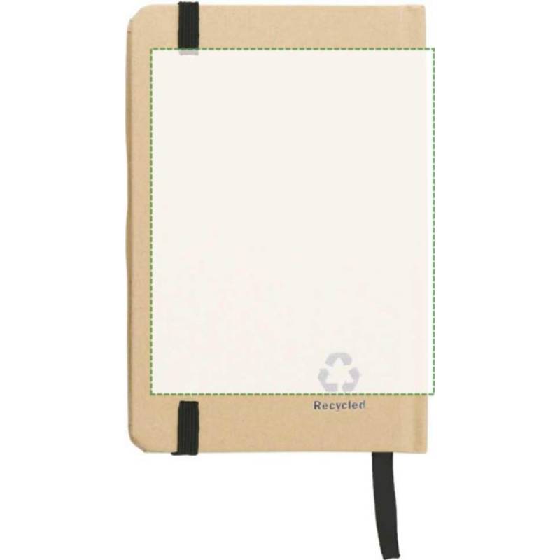 Kraftový zápisník John, červená Kraftový zápisník John, červená