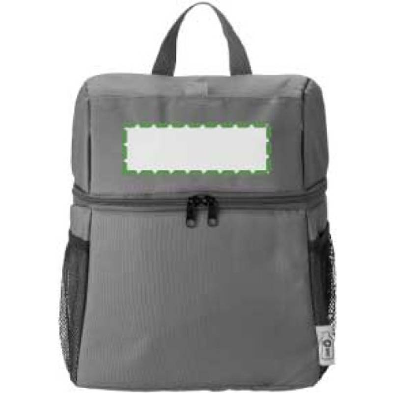 Chladiaci batoh Elliott z recyklovaného polyesteru, sivá Chladiaci batoh Elliott z recyklovaného polyesteru, sivá