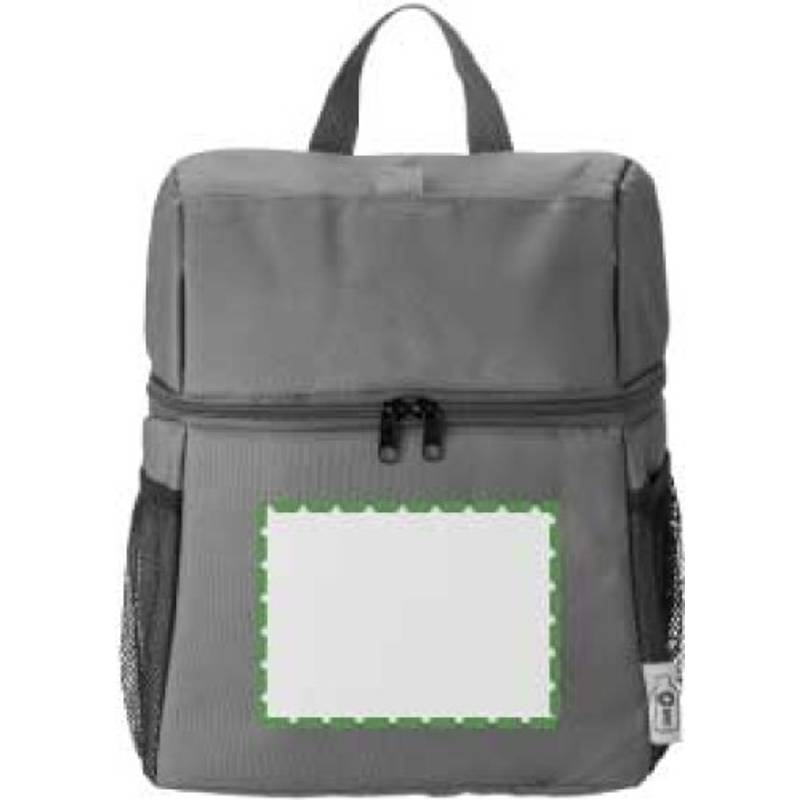 Chladiaci batoh Elliott z recyklovaného polyesteru, sivá Chladiaci batoh Elliott z recyklovaného polyesteru, sivá