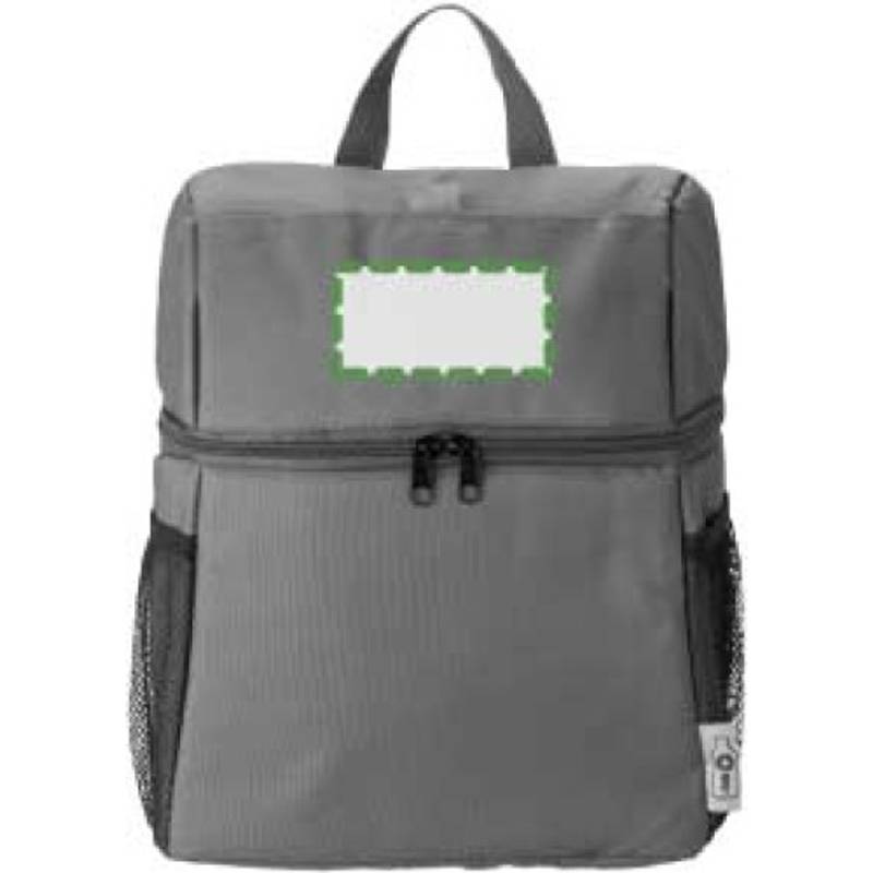 Chladiaci batoh Elliott z recyklovaného polyesteru, sivá Chladiaci batoh Elliott z recyklovaného polyesteru, sivá