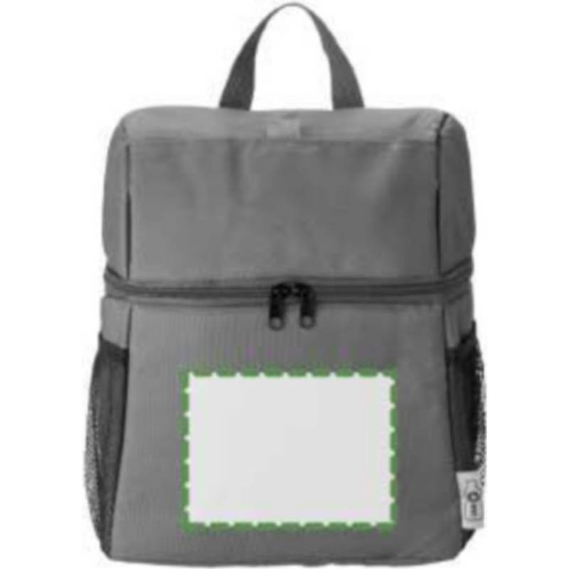 Chladiaci batoh Elliott z recyklovaného polyesteru, sivá Chladiaci batoh Elliott z recyklovaného polyesteru, sivá