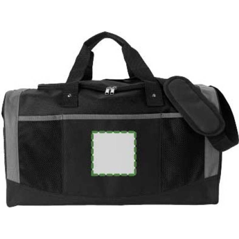 Polyesterová (600D) taška Wyatt, čierna Polyesterová (600D) taška Wyatt, čierna