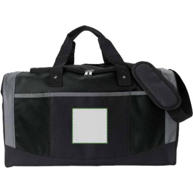 Polyesterová (600D) taška Wyatt, čierna Polyesterová (600D) taška Wyatt, čierna