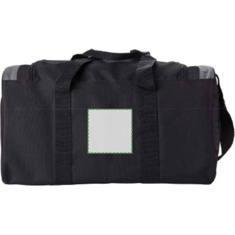 Polyesterová (600D) taška Wyatt, čierna Polyesterová (600D) taška Wyatt, čierna