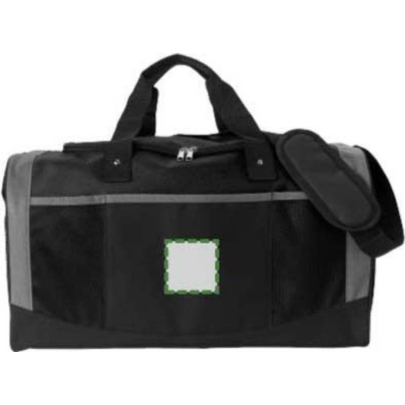 Polyesterová (600D) taška Wyatt, čierna Polyesterová (600D) taška Wyatt, čierna