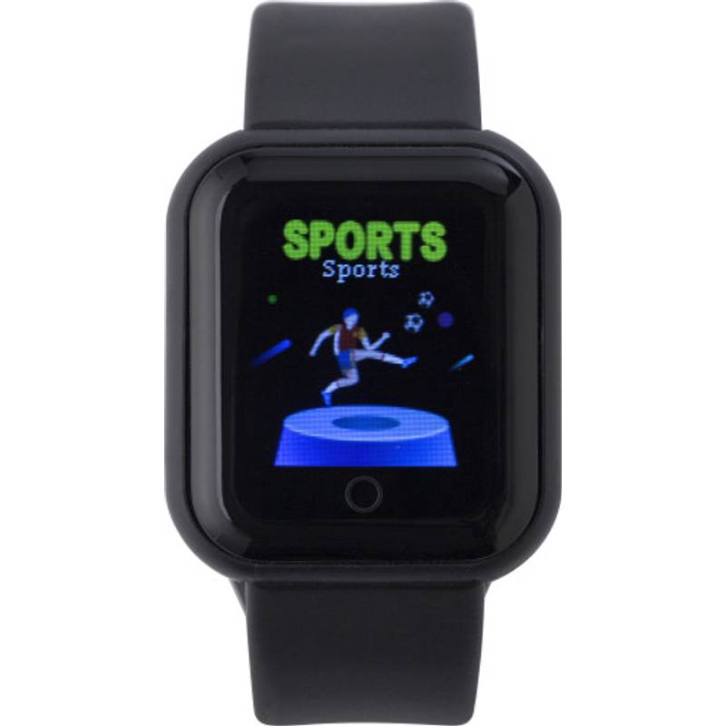 PET smart hodinky Xavier, černá PET smart hodinky Xavier, černá