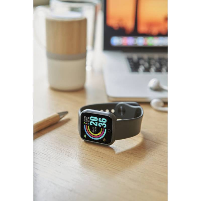 PET smart hodinky Xavier, černá PET smart hodinky Xavier, černá