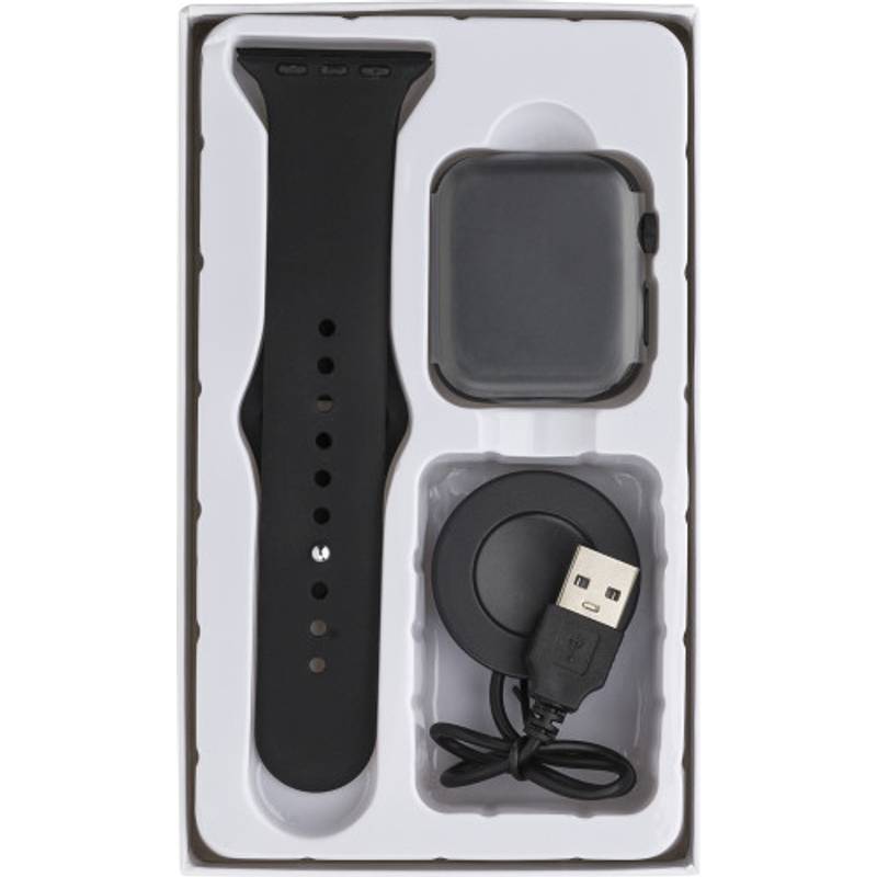 PC chytré hodinky Asher, černá PC chytré hodinky Asher, černá