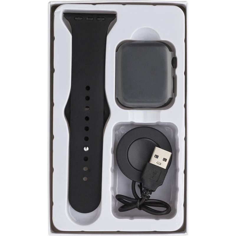 PC chytré hodinky Asher, černá PC chytré hodinky Asher, černá