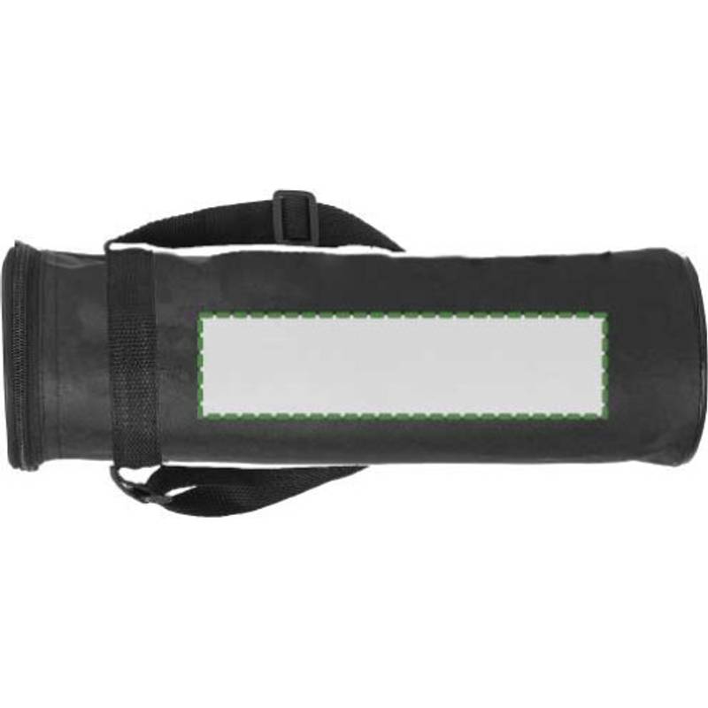 RPET (300D) polyesterová chladící taška Gael, černá RPET (300D) polyesterová chladící taška Gael, černá