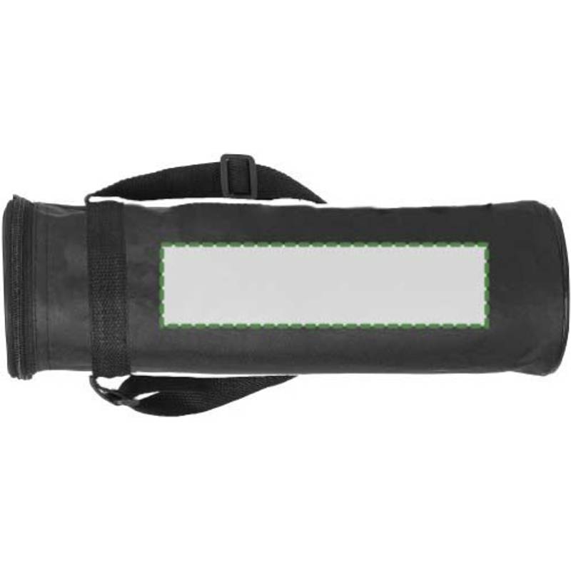 RPET (300D) polyesterová chladící taška Gael, černá RPET (300D) polyesterová chladící taška Gael, černá