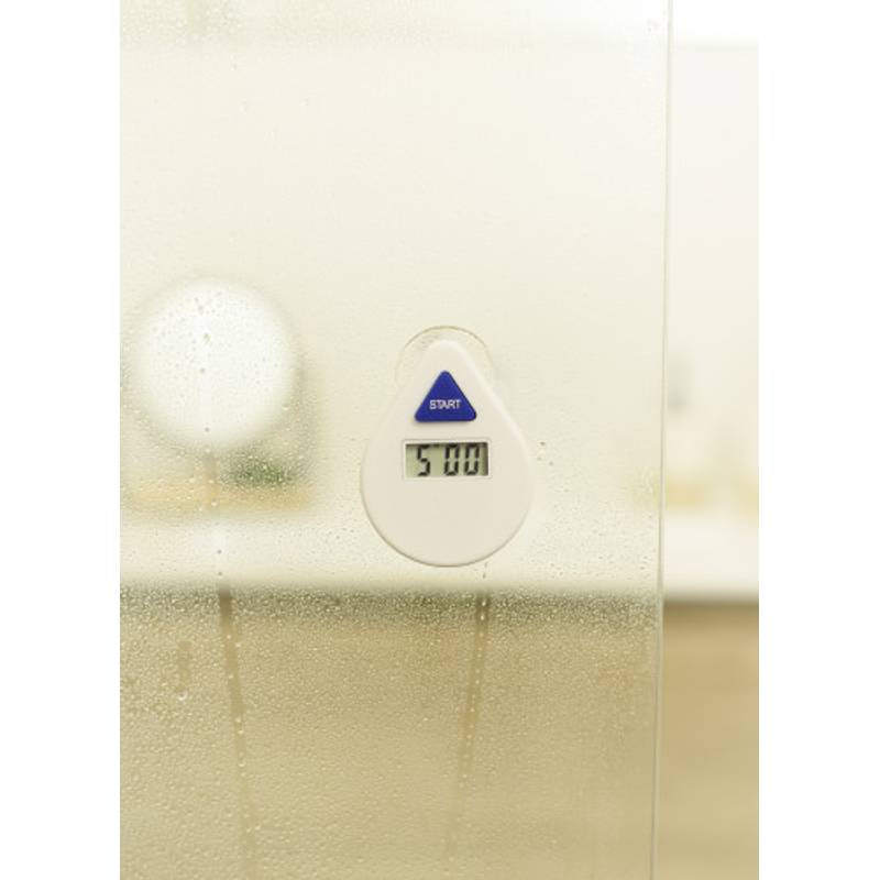 ABS digitálny časovač sprchy Kendrick, biela ABS digitálny časovač sprchy Kendrick, biela