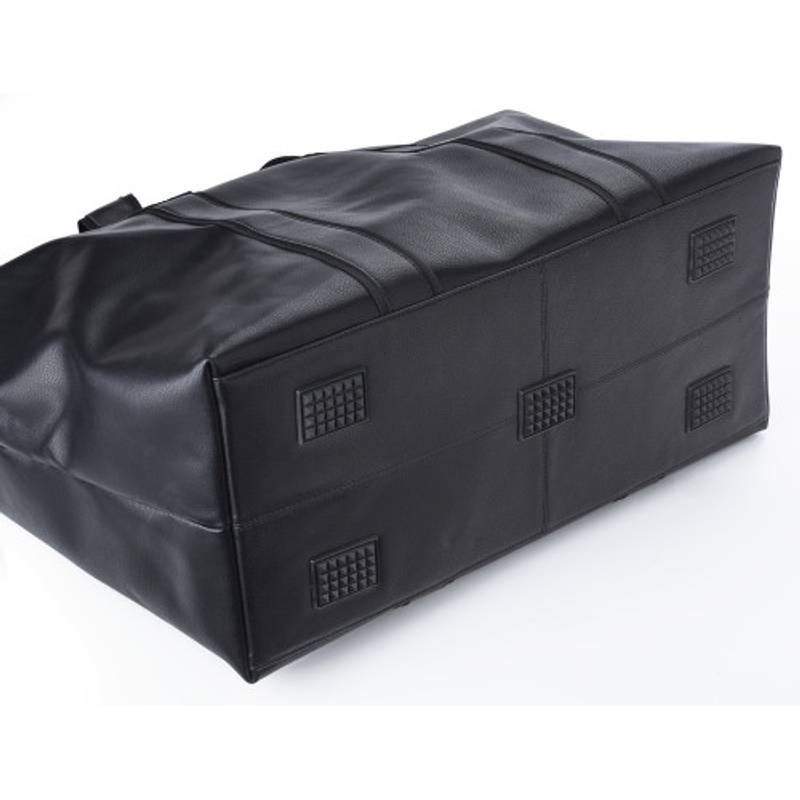 Kožená sportovní taška Noah, černá Kožená sportovní taška Noah, černá