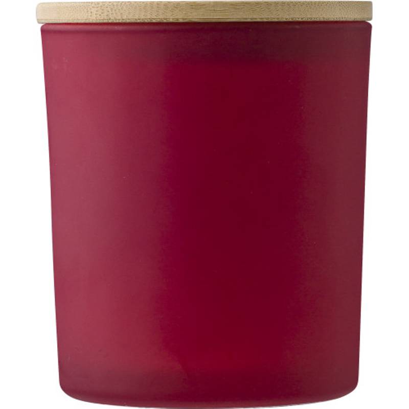 Skleněná svíčka Matouš, černá Skleněná svíčka Matouš, černá