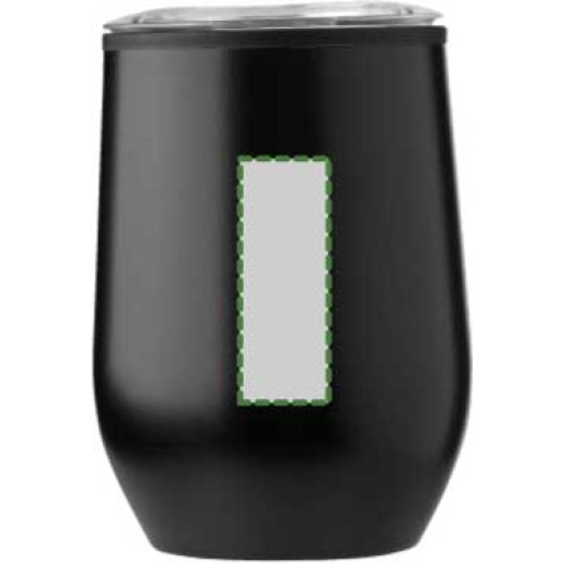 Cestovní hrnek Zoe z nerezavějící oceli, modrá námořnická Cestovní hrnek Zoe z nerezavějící oceli, modrá námořnická