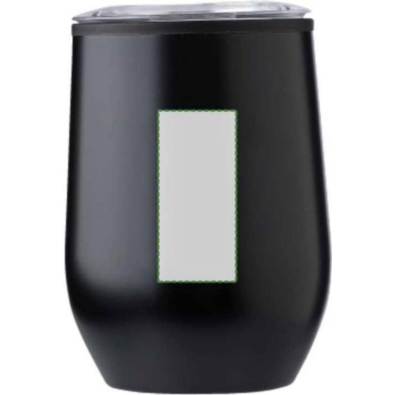 Cestovní hrnek Zoe z nerezavějící oceli, modrá námořnická Cestovní hrnek Zoe z nerezavějící oceli, modrá námořnická