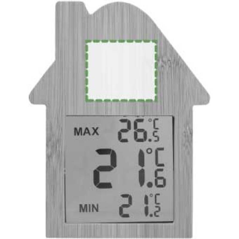 Bambusová meteostanica Lane, hnedá Bambusová meteostanica Lane, hnedá